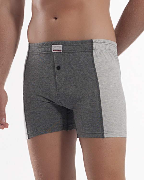 Erkek Gri-Melanj Renkli Boxer 1149-A